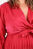 Immagine di PLUS SIZE SATIN LONG DRESS